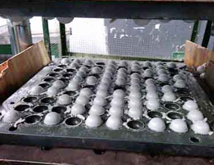 高爾夫球模具-開(kāi)模狀況